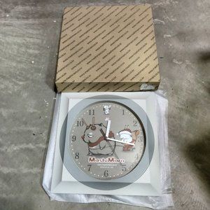MASHIMARO Korea Anime Wall Clock Christmas Plastic